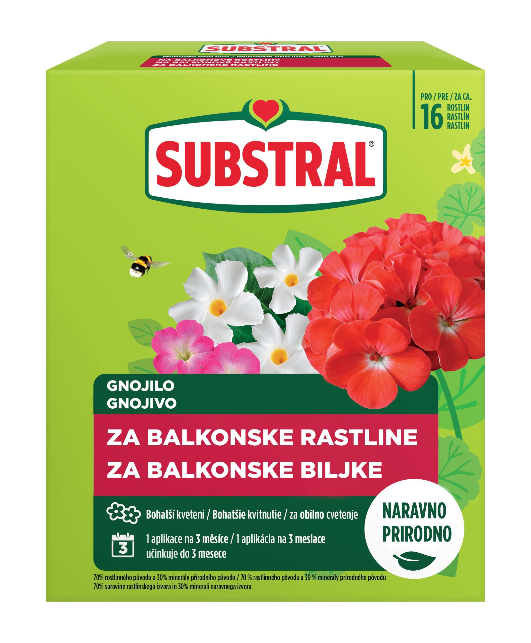 Substral gnojilo za balkonske rastline
